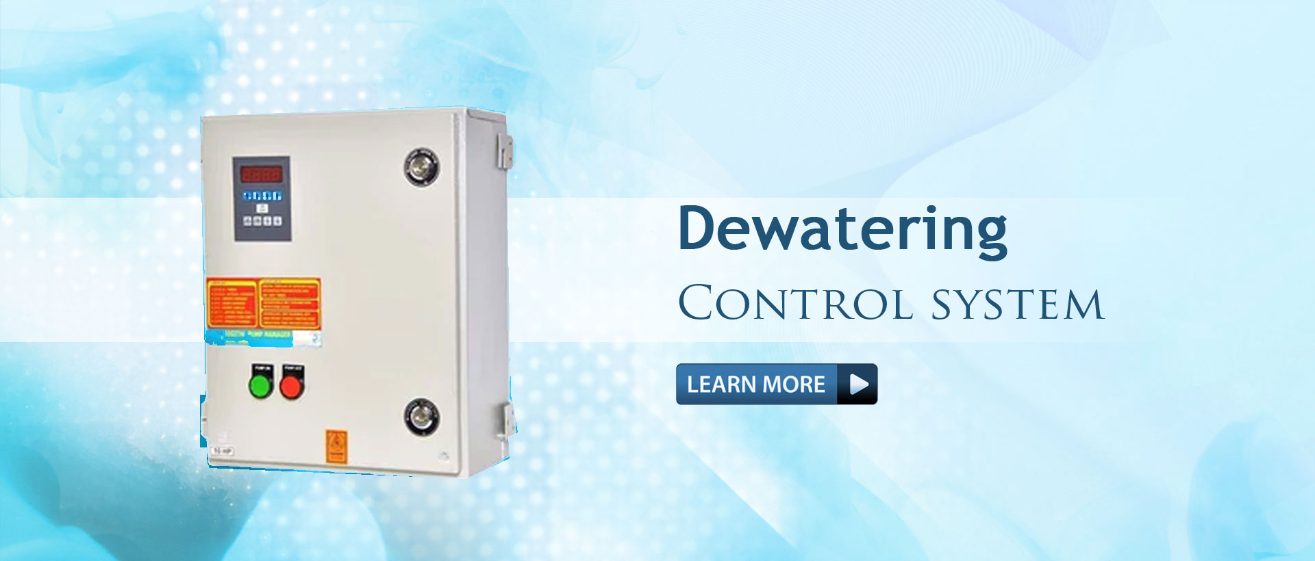 
Control Panel For Sewerage Dewatering Pumps