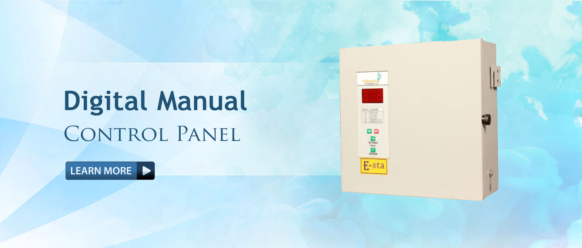 Digital Manual Panel
