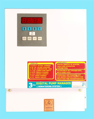 Control Panel For Sewerage Dewatering Pumps