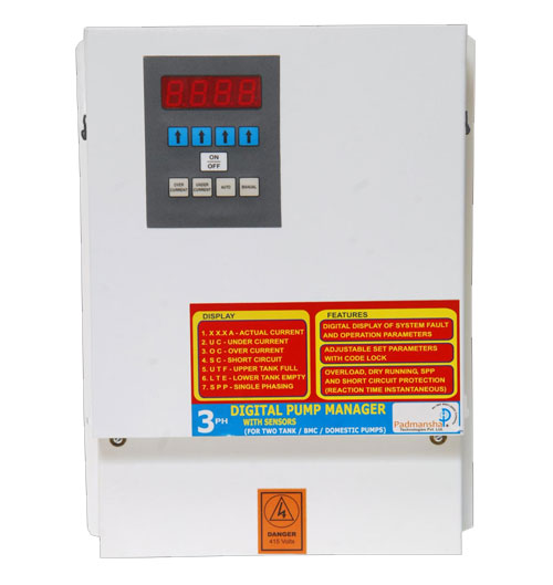 Control Panel For Two Three Pump System